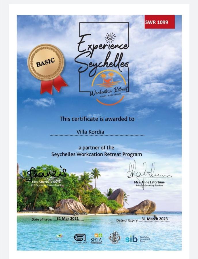 Villa Kordia Pointe Au Sel Εξωτερικό φωτογραφία
